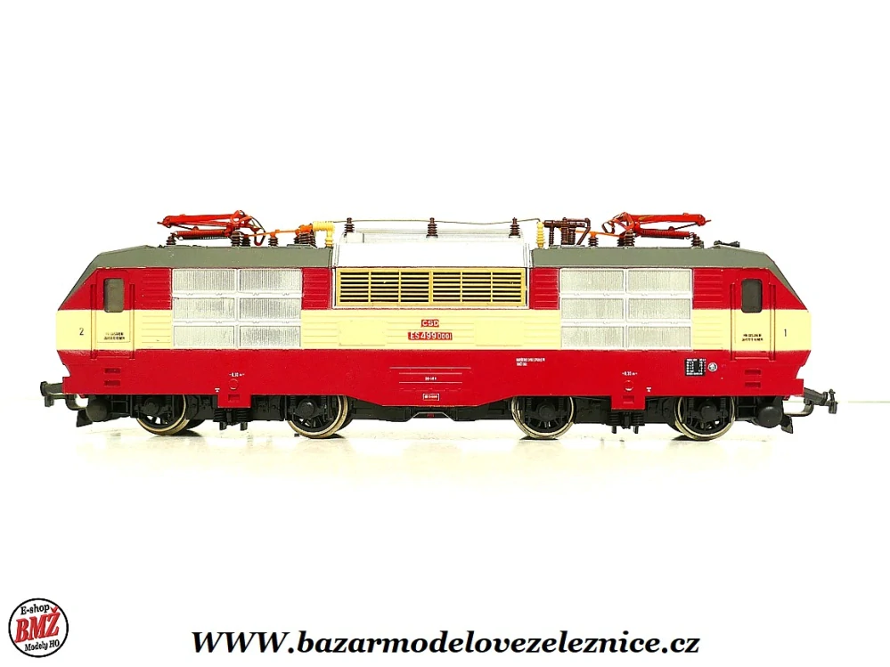 PIKO DDR - DC - Elektrická lokomotiva ES 499 ČSD -HO