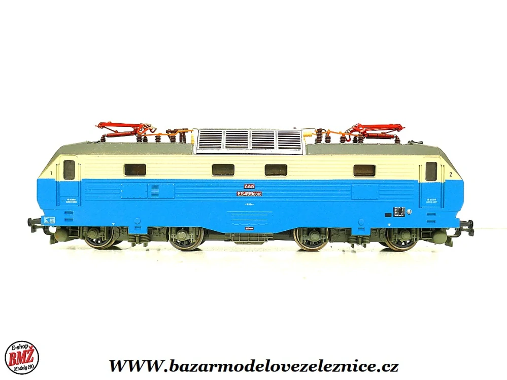 PIKO DDR - DC - Elektrická lokomotiva ES 499 ČSD -HO