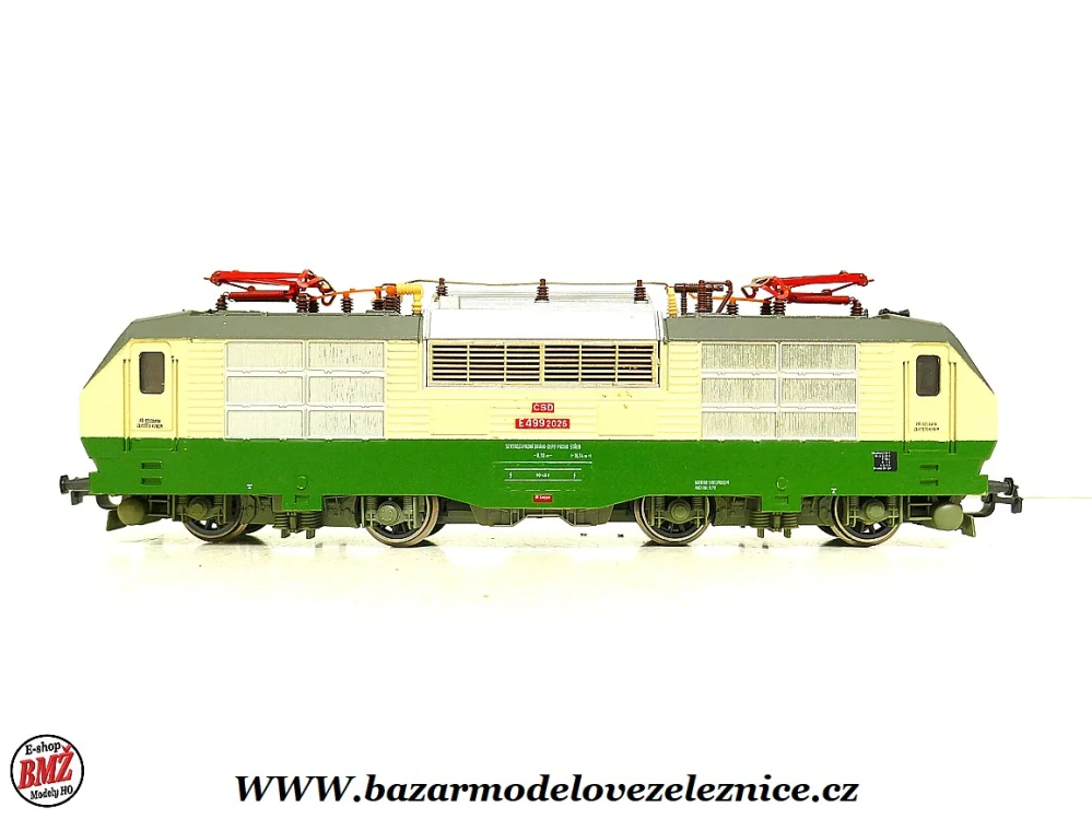 PIKO DDR - DC - Elektrická lokomotiva ES 499 ČSD -HO