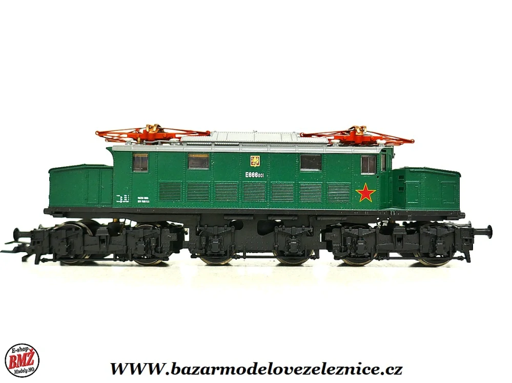 Roco - DSS - Elektrická lokomotiva E 666 001 ČSD- HO