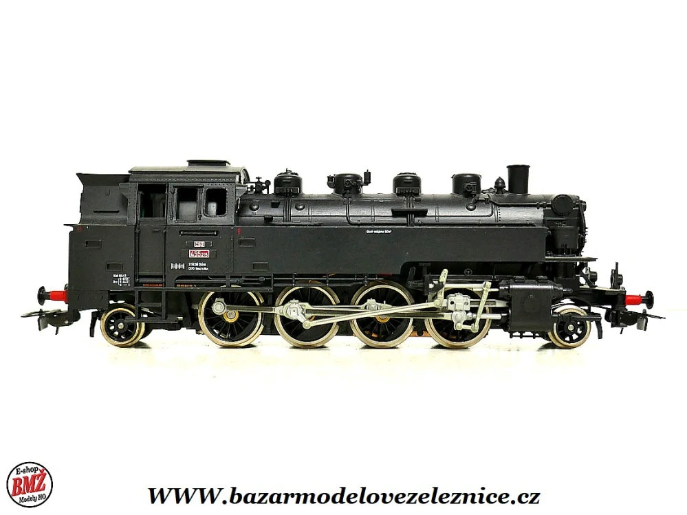 Piko DDR - DC - Parní lokomotiva 455 018 ČSD Originál - HO