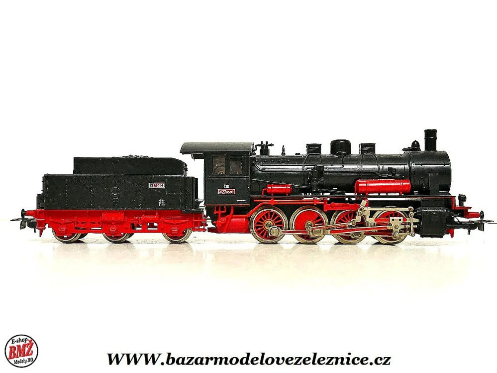 Piko DDR - DC - Parní lokomotiva 427 0500 ČSD - HO