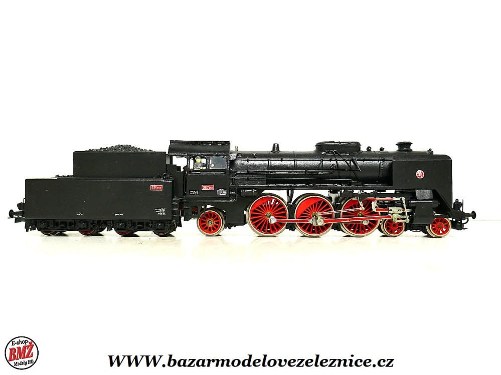 Piko DDR - Předěláka - DC - Parní lokomotiva 387 012 ČSD Mikádo - HO