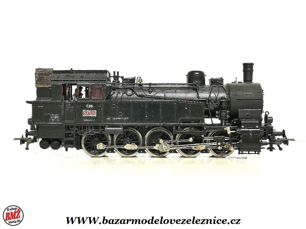 Fleischmann - DC - Parní lokomotiva 537 003 ČSD - HO