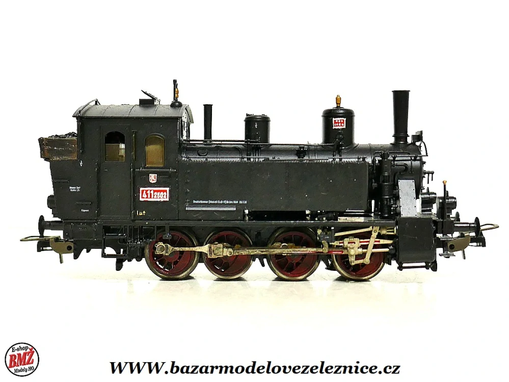 Fleischmann - DC - Parní lokomotiva 411 2502 ČSD - HO