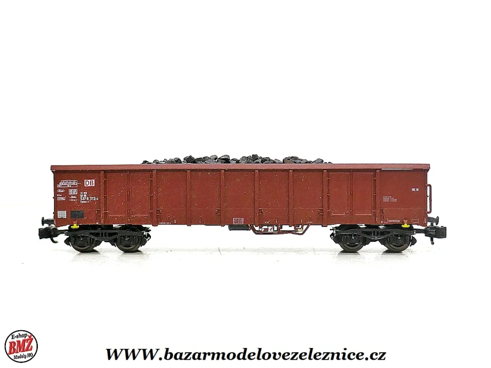 Hobby train- Otevřený vůz DB s uhlím- N