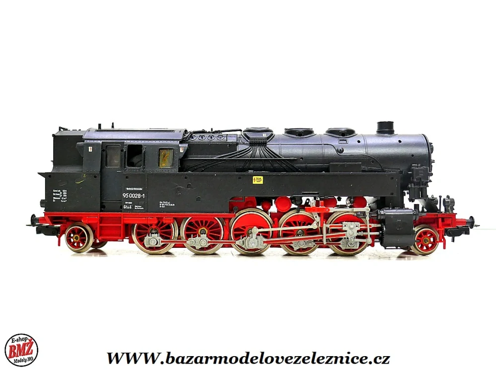 Piko DDR - DC - Parní lokomotiva BR 95 0028 DR - HO