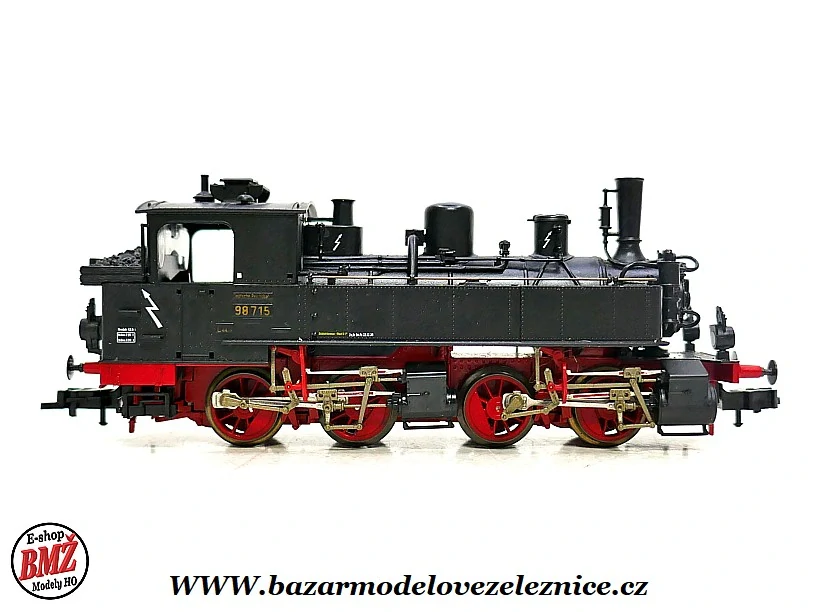 Roco - DC - Parní lokomotiva BR 98.7 DRG - HO