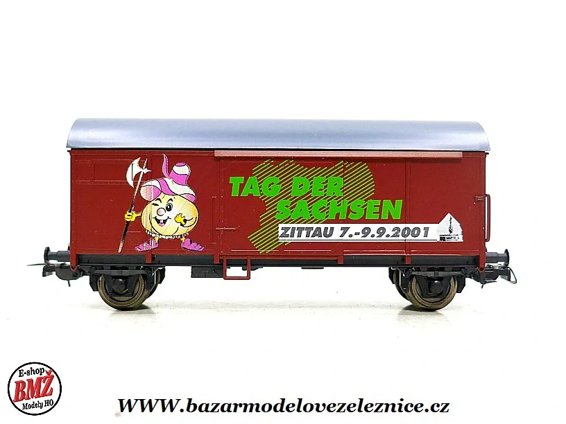 Sachsenmodelle - Krytý vůz výroční 2001 - HO