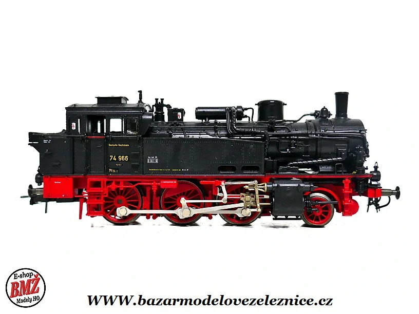 Roco - DC - Parní lokomotiva BR 74 966 DRG - HO