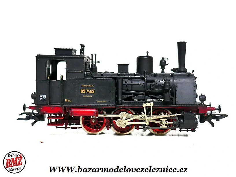 Fleischmann - DCC - Parní lokomotiva BR 89 7462 DRG Patina - HO