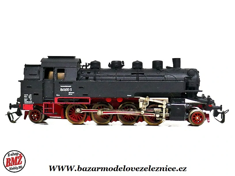 BTTB - Parní lokomotiva BR 86 1615 DR - TT