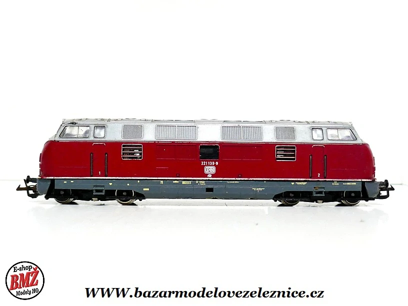 Zeuke - Dieselová lokomotiva BR 221 139 DB - TT
