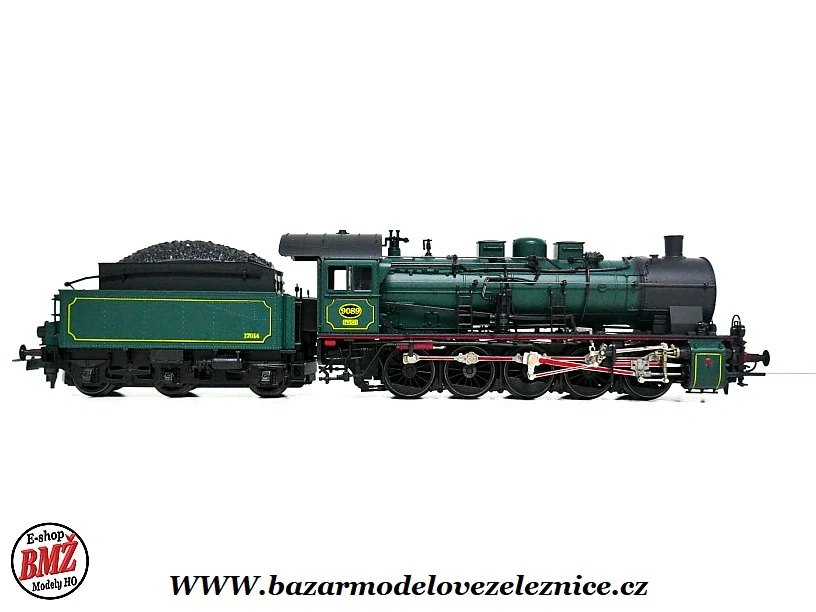 Roco - DC - Parní lokomotiva SNCB 9089 EX BR 57 - HO