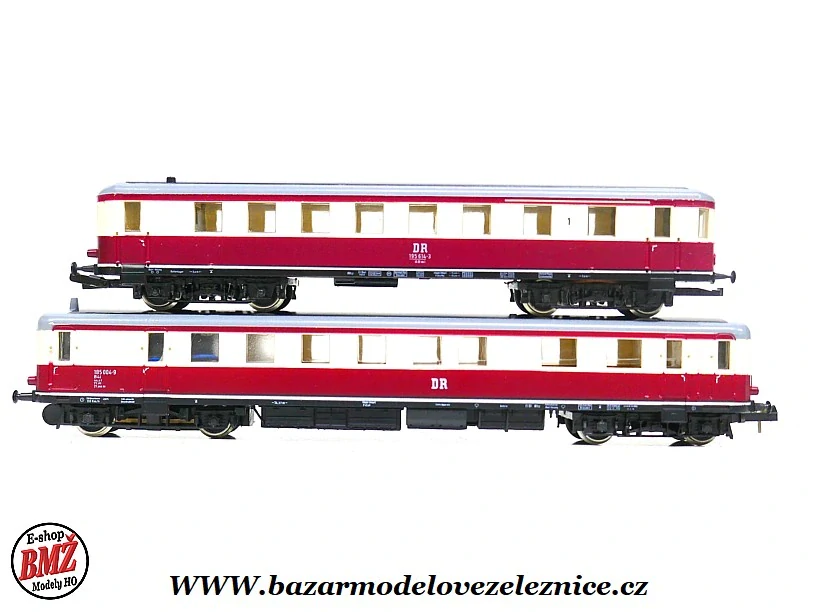 PIKO DDR - DC - Dieselová souprava BR 185/195 DR - HO