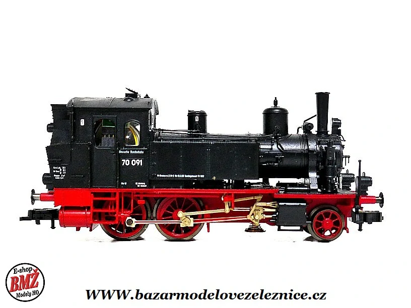 Fleischmann - DCC - Parní lokomotiva BR 70 091 DR  - HO