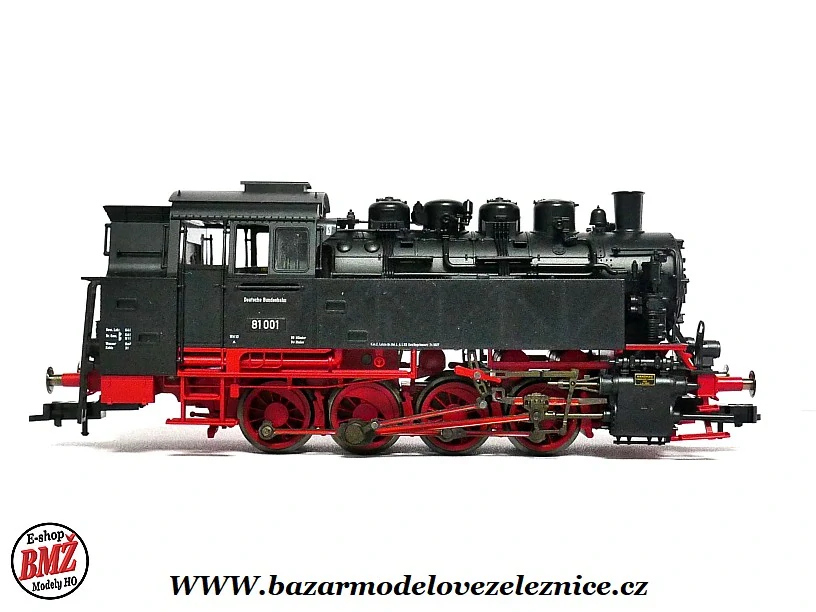 Fleischmann - DCC - Parní lokomotiva BR 81 001 DB - HO
