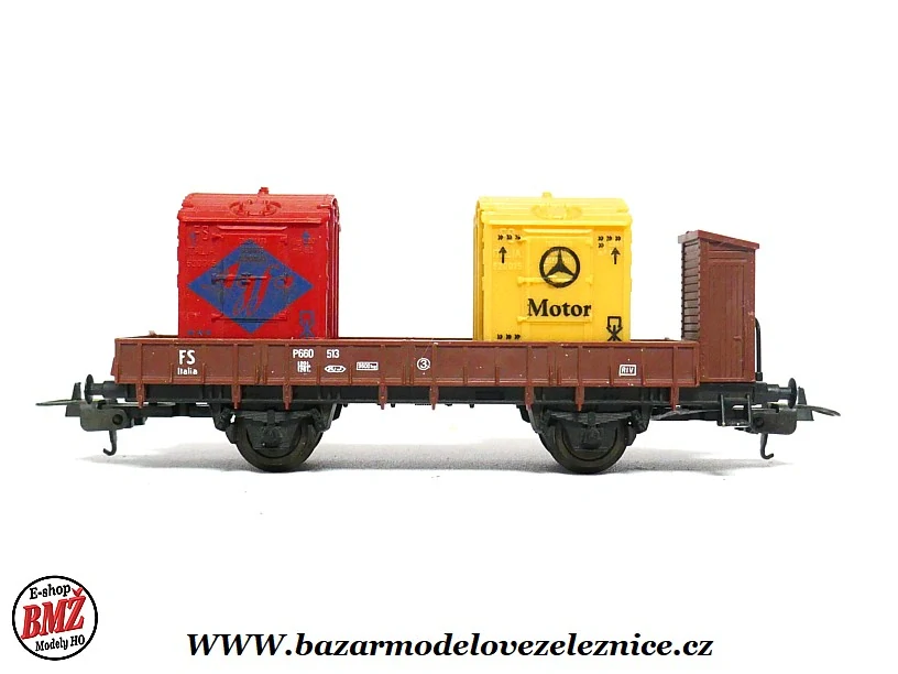 Lima - Otevřený vůz FS s nákladem -  HO