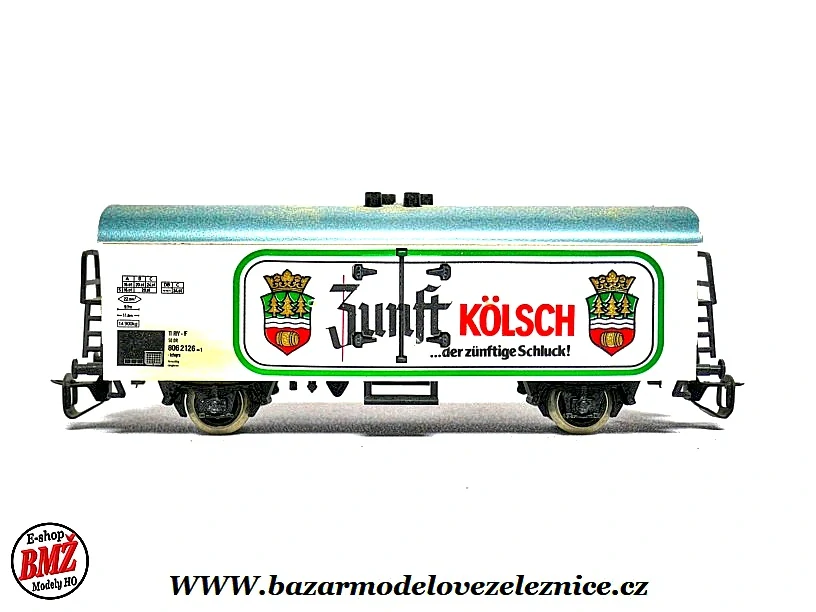Tillig - Pivovarský vůz DB Zunft Kolsch - TT