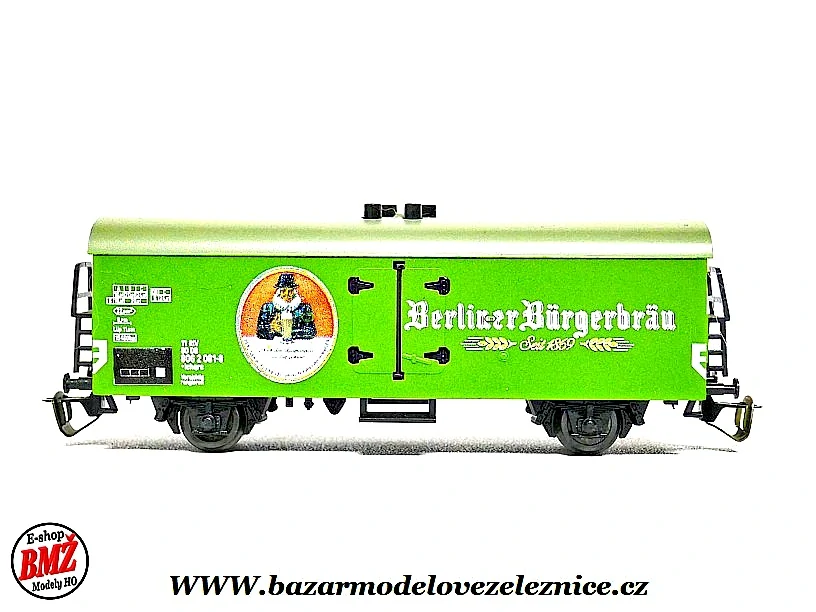 Tillig - Pivovarský vůz DB Berliner Burgerbrau - TT