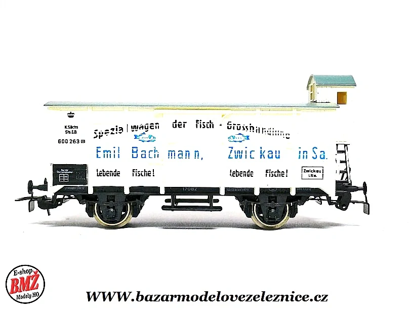 Piko DDR - Chladírenský vůz Emil Bachmann- HO