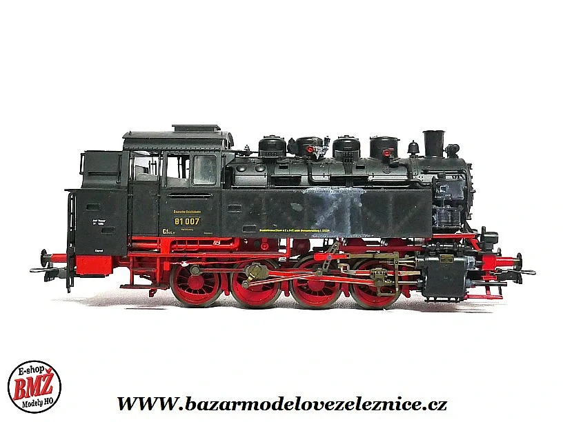 Fleischmann - DSS - Parní lokomotiva BR 81 007 DRG Lehká patina- HO