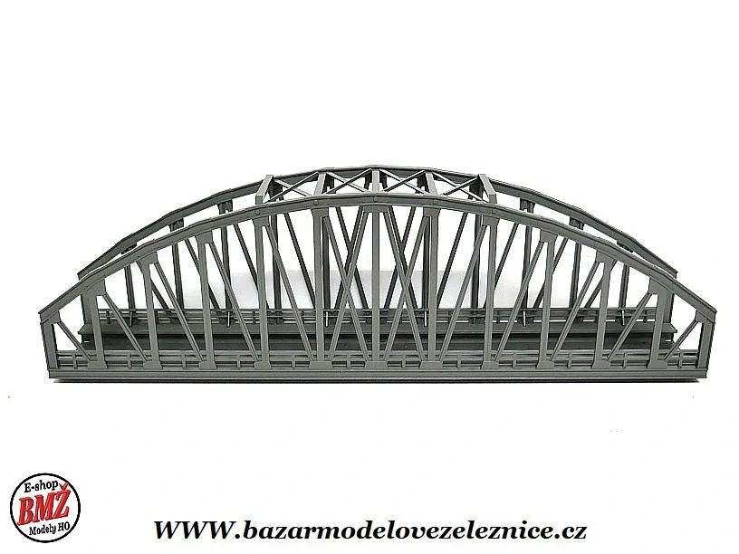 Marklin - obloukový most 1kolejný d x- š x v) 360 x 64 x 117 mm HO