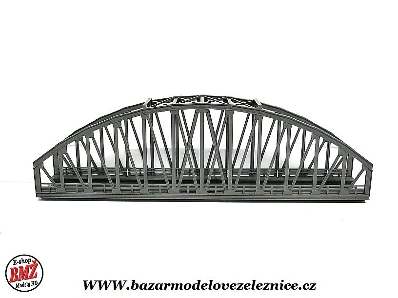 Marklin - obloukový most 1kolejný d x- š x v) 360 x 64 x 117 mm HO