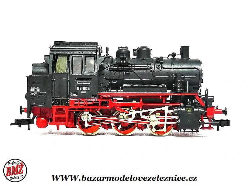 Fleischmann - DC - Parní lokomotiva BR 89 005 DR - HO