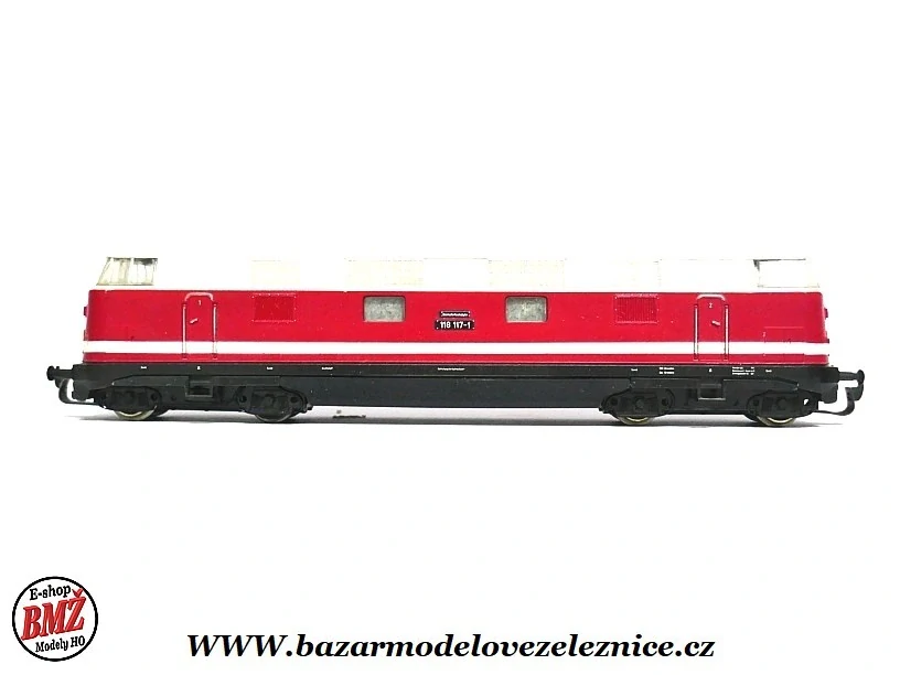 PIKO DDR - DC - Dieselová lokomotiva BR 118 117 DR - HO