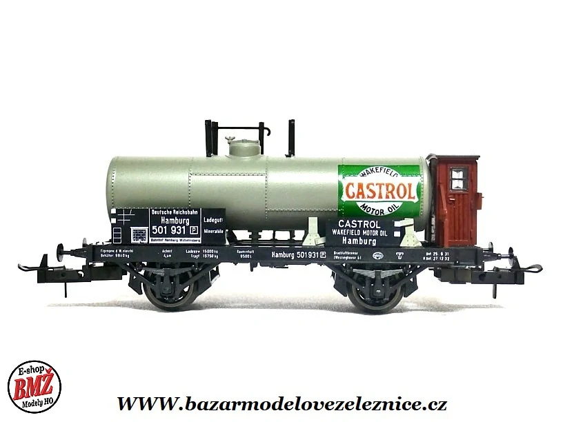 Trix - Cisternový vůz DRG Castrol - HO