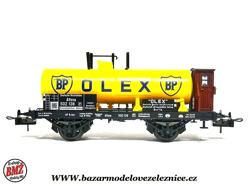 Trix - Cisternový vůz DRG Olex BP - HO