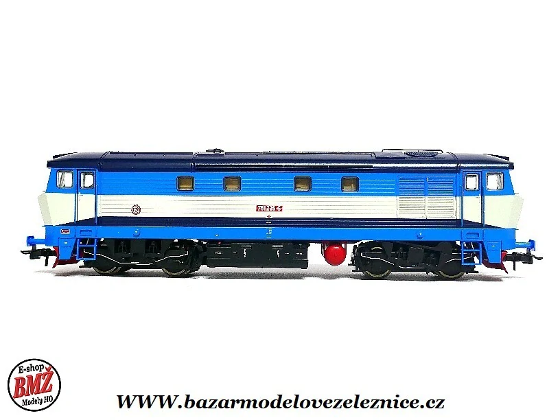 Roco - DSS - Dieselová lokomotiva 751 229 ČD - HO