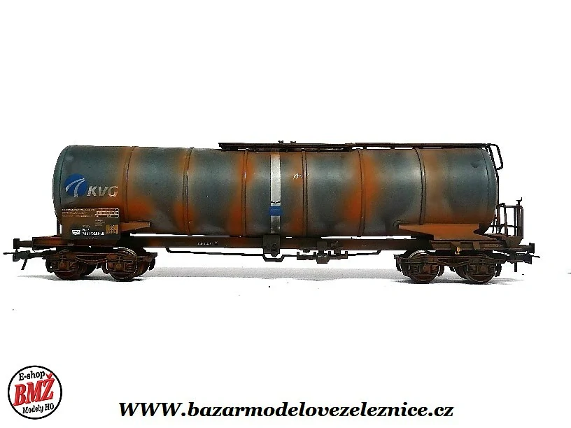 Nové Piko - Cisternový vůz KVG DB patina - HO