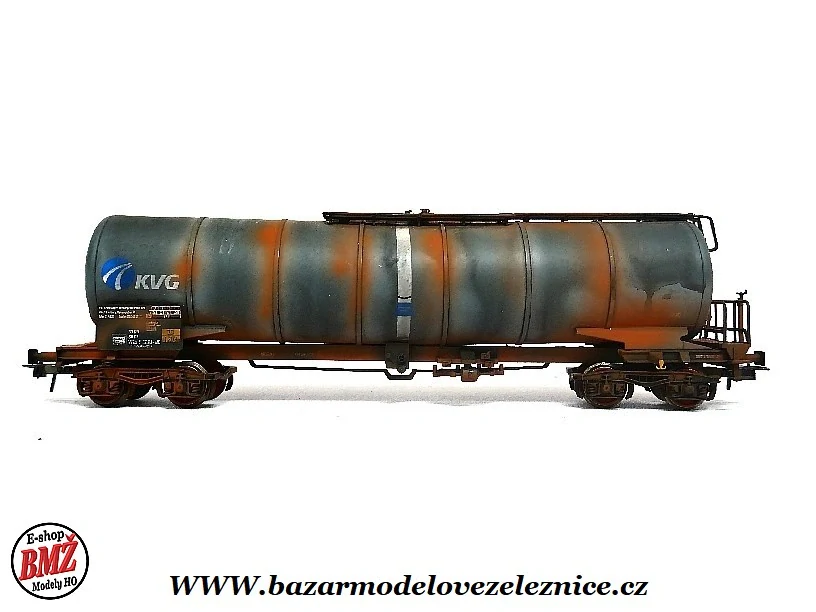 Nové Piko - Cisternový vůz KVG DB patina - HO