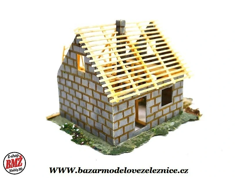Faller - Rozestavěný dům - HO