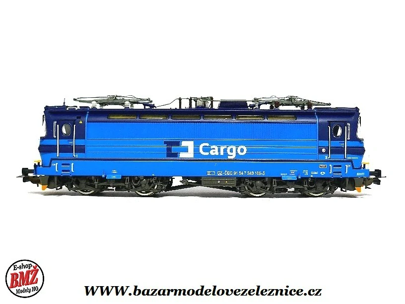 Nové Piko - DCC - Elektrická lokomotiva Laminátka 240 106 - ČD Cargo HO