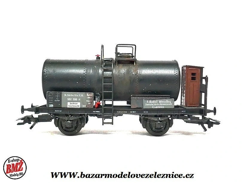 Sachsenmodelle - Cisternový vůz K.Bay.Sts.B. - HO