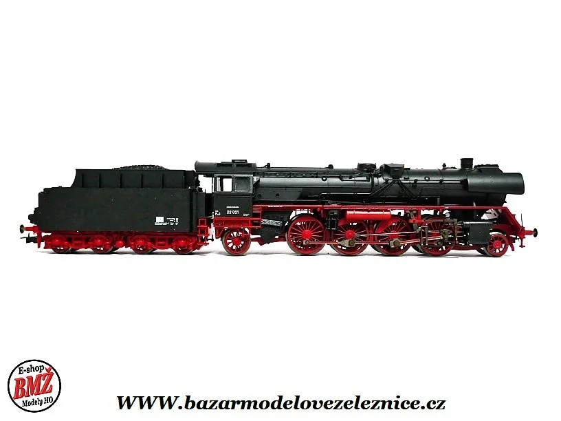 Fleischmann - DCC + ZVUK - Parní lokomotiva BR 22 012 DR  - HO