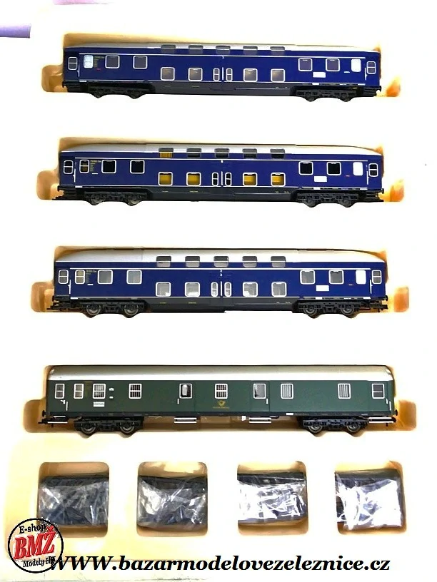 Heris - Set 4 Patrových vozů DB - HO