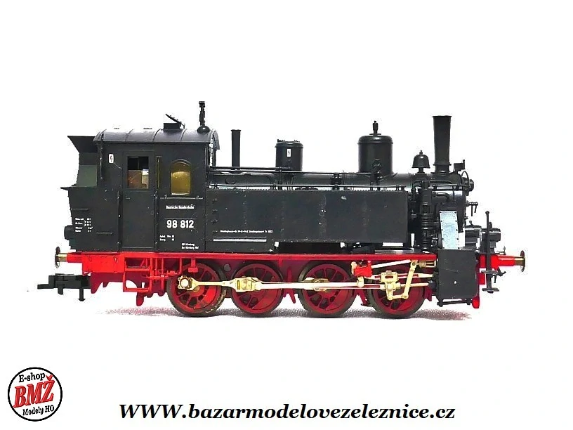 Fleischmann - DC - Parní lokomotiva BR 98 812 DR - HO