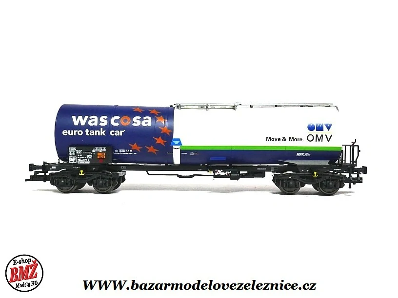 Marklin DC - Cisternový vůz Wascosa - OMV - Wasco - HO