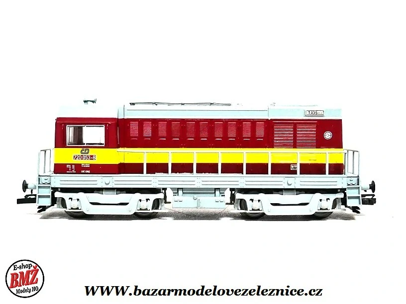 Tillig - DSS - Dieselová lokomotiva 720 053 ČD  - TT