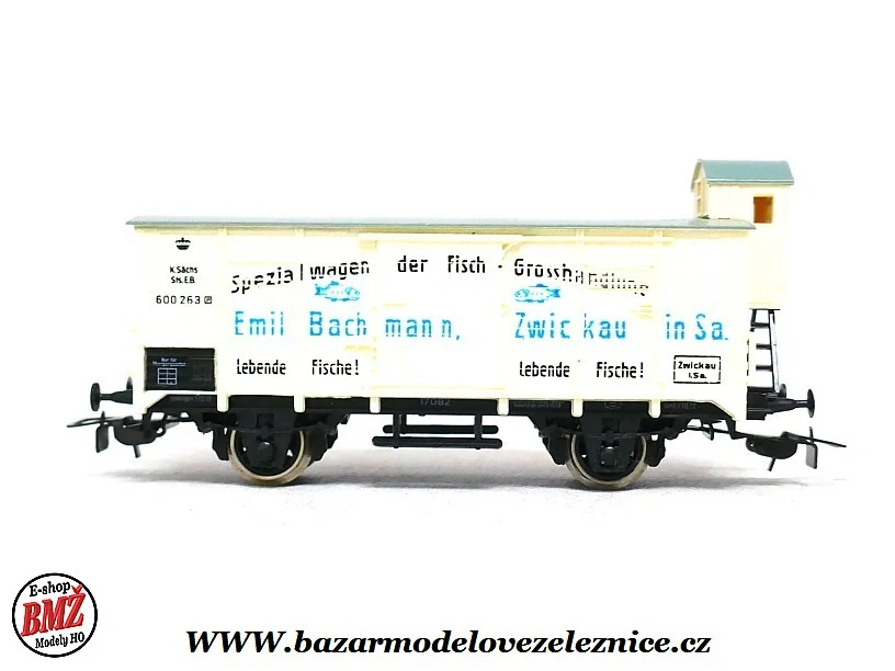 Piko DDR - Krytý vůz Emil Bachmann - HO