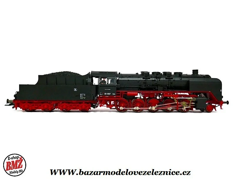 Roco - DC - Parní lokomotiva BR 50 1307 DR - HO