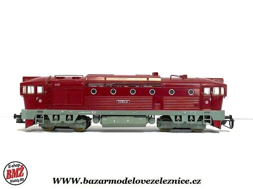 MTB - DCC + ZVUK - Dieselová lokomotiva T 478 ČSD Brejlovec - TT