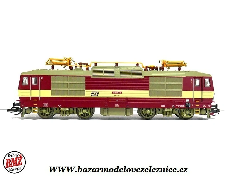 Kuehn - DSS - Elektrická lokomotiva 371 003 ČD Bastard TT