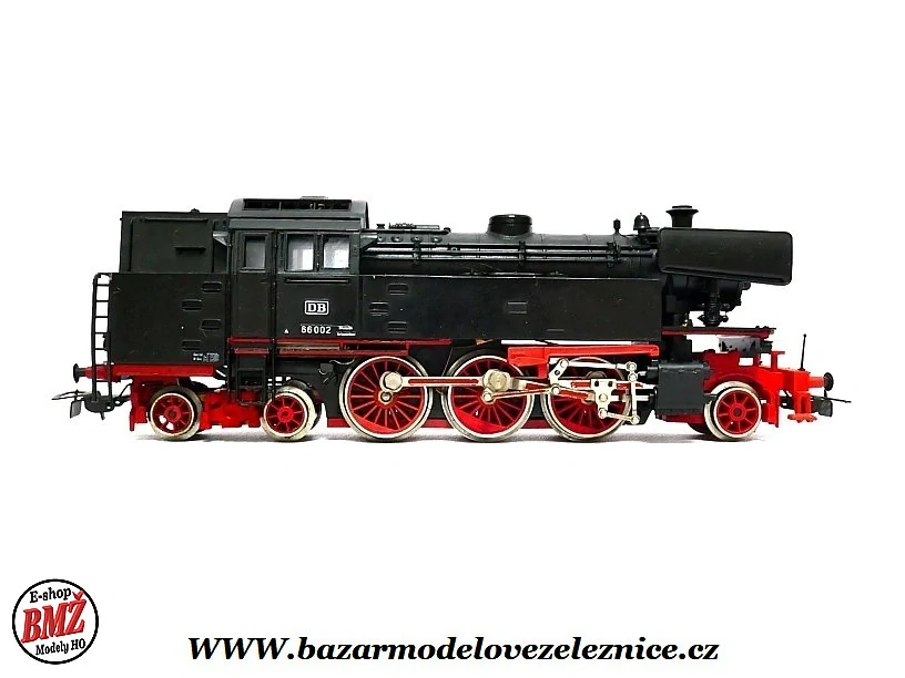 Piko DDR - DC - Parní lokomotiva BR 66 002 DR - HO