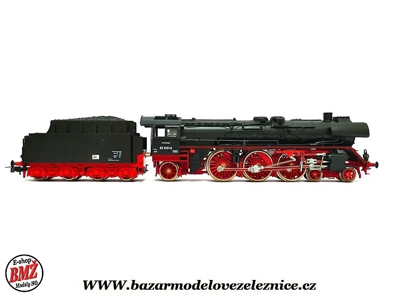Piko DDR - DC - Parní lokomotiva BR 03 2157 DR - HO