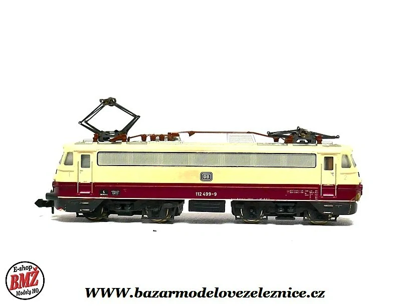 Minitrix - DC - Elektrická lokomotiva BR 112 DB - N